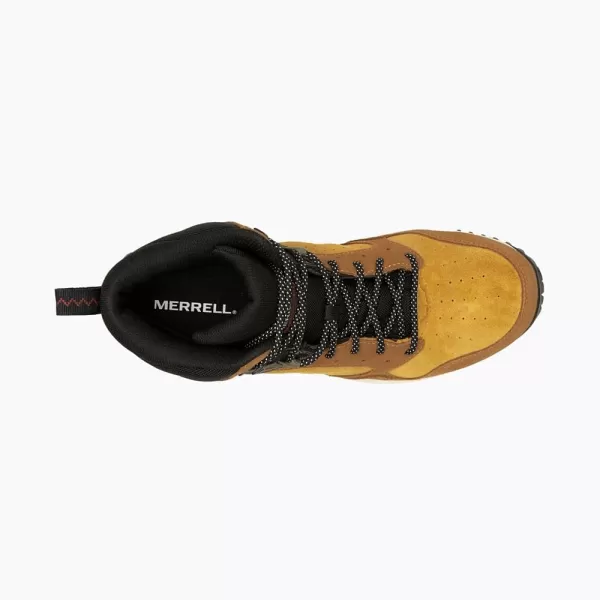 imageMerrell Mens Wildwood Mid Leather Waterproof Hiking BootSpice