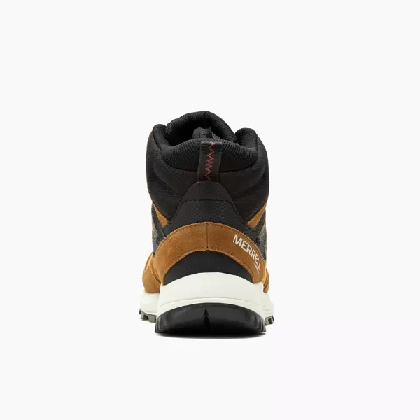 imageMerrell Mens Wildwood Mid Leather Waterproof Hiking BootSpice