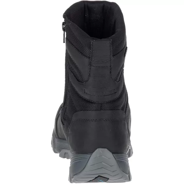 imageMerrell Mens Coldpack Ice 8quot Zip Polar Waterproof Snow BootBlack