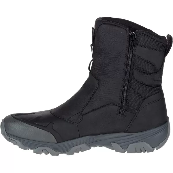 imageMerrell Mens Coldpack Ice 8quot Zip Polar Waterproof Snow BootBlack