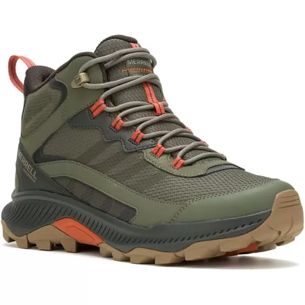 imageMerrell Mens Speed Strike 2 Mid Waterproof Hiking ShoeOlive