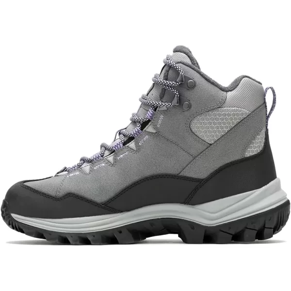 imageMerrell Womens Thermo Chill Mid Waterproof Snow Boot USCharcoalFlora