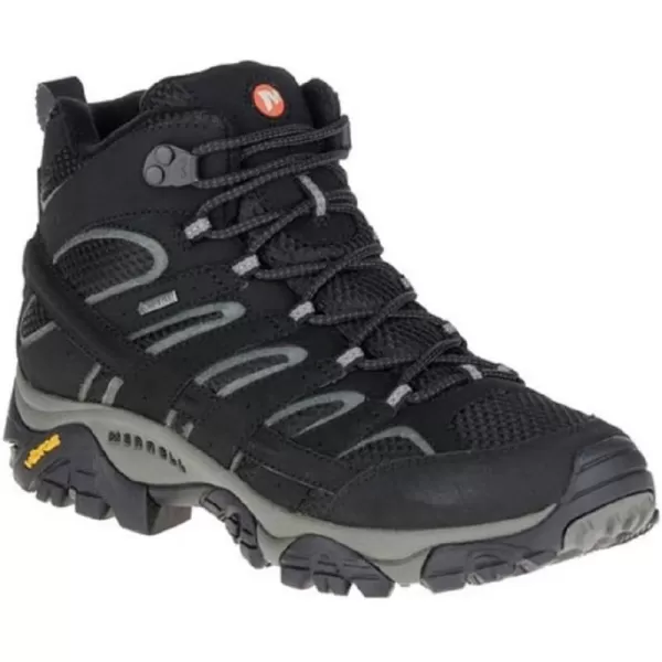 imageMerrell Mens Moab 2 Mid Waterproof Hiking BootBlack