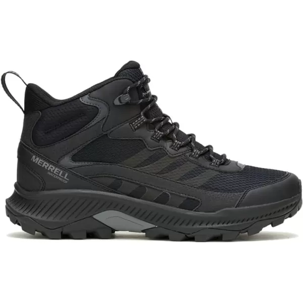 imageMerrell Mens Speed Strike 2 Mid Waterproof Hiking ShoeBlack