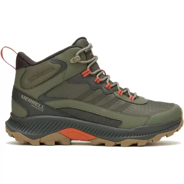 imageMerrell Mens Speed Strike 2 Mid Waterproof Hiking ShoeOlive