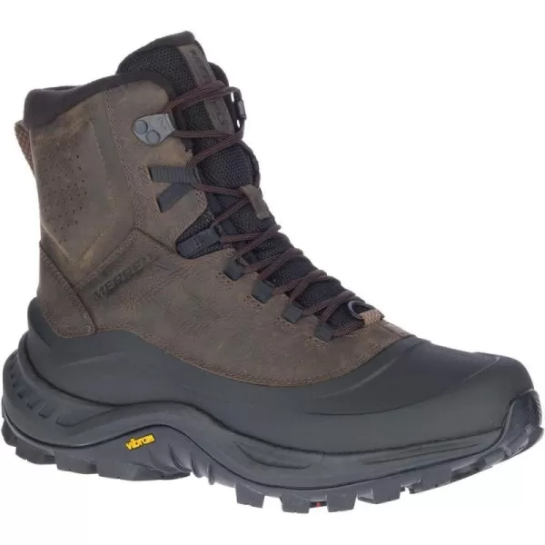 imageMerrell Mens Thermo Overlook 2 Mid Waterproof Snow BootSeal Brown