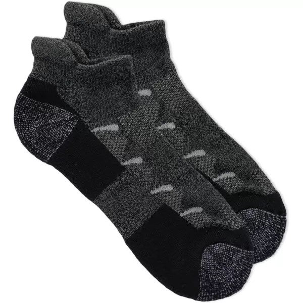 imageMerrell Mens and Womens MOAB Hiking Mid Cushion Socks  Moisture Wicking ampamp Arch SupportLow Cut Tab  Charcoal
