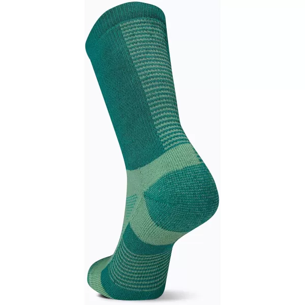 imageMerrell Unisex Adult Mens and Womens Moab Speed Lightweight Hiking Socks  Sustainable Coolmax EcomadeCrew  Turquoise