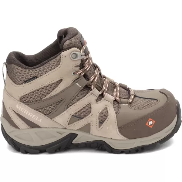 imageMerrell Womens Siren Mid Waterproof Alloy Toe Work Boots Wp atBrindleBoulderBrindleBoulder