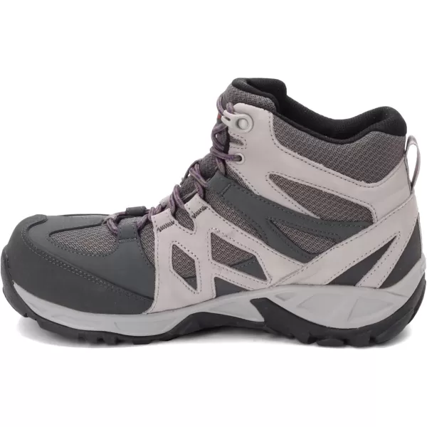 imageMerrell Womens Siren Mid Waterproof Alloy Toe Work Boots Wp atBrindleBoulderCharcoalPaloma