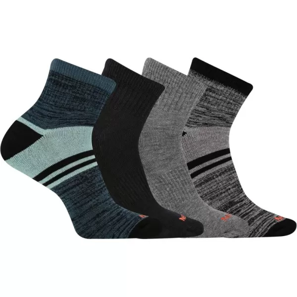 imageMerrell Unisex Adult Cushioned Midweight Ankle Socks  4 8 12 Pairs  Moisture WickingOlive 4 Pairs
