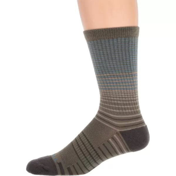 imageMerrell Unisexadults Mens and Womens Casual Wool Blend Crew Socks  Unisex Moisture Wicking and Arch Support BandDeep Green