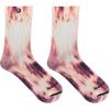 imageMerrell Mens and Womens Trail Running Lightweight SocksUnisex AntiSlip Heel and Breathable Mesh ZonesMid Crew  Burgundy