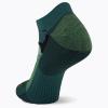 imageMerrell Mens and Womens Trail Running Lightweight SocksUnisex AntiSlip Heel and Breathable Mesh ZonesNo Show  Green Camo
