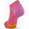 imageMerrell Mens and Womens Trail Running Lightweight SocksUnisex AntiSlip Heel and Breathable Mesh ZonesNo Show  Pink