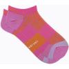 imageMerrell Mens and Womens Trail Running Lightweight SocksUnisex AntiSlip Heel and Breathable Mesh ZonesNo Show  Pink