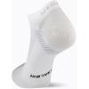 imageMerrell Mens and Womens Trail Running Lightweight SocksUnisex AntiSlip Heel and Breathable Mesh ZonesNo Show  White