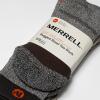 imageMerrell Unisex Adult Mens and Womens Performance Safety Toe Crew Socks  2 Pair Pack  Moisture Management ampamp Blister Prevention