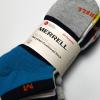 imageMerrell Mens and Womens Recycled Cushioned Ankle Socks6 ampamp 12 PairsHiking Arch SupportBlue Assorted 6 Pairs