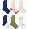 imageMerrell Mens and Womens Recycled Cushioned Ankle Socks6 ampamp 12 PairsHiking Arch SupportNavy Assorted 6 Pairs