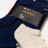 imageMerrell Mens and Womens Recycled Cushioned Ankle Socks6 ampamp 12 PairsHiking Arch SupportNavy Assorted 6 Pairs