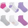 imageMerrell Mens and Womens Recycled Cushioned Ankle Socks6 ampamp 12 PairsHiking Arch SupportPink Assorted 6 Pairs