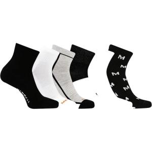 imageMerrell Mens and Womens Recycled Cushioned Ankle Socks6 ampamp 12 PairsHiking Arch SupportBlack Assorted 6 Pairs