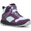 imageMerrell Womens Wildwood Mid Leather Waterproof Hiking BootFrost Blue