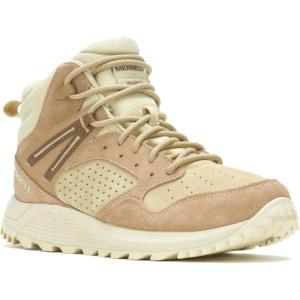 imageMerrell Womens Wildwood Mid Leather Waterproof Hiking BootTanReed