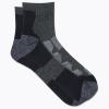 imageMerrell unisexadult Mens and Womens Moab Hiking Mid Cushion Socks  Moisture Wicking ampamp Arch SupportAnkle  Charcoal