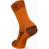 imageMerrell unisexadult Mens and Womens Moab Hiking Mid Cushion Socks  Moisture Wicking ampamp Arch SupportCrew  Orange
