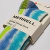 imageMerrell unisexadult Mens and Womens Moab Hiking Mid Cushion Socks  Moisture Wicking ampamp Arch SupportCrew  Tie Dye Blue