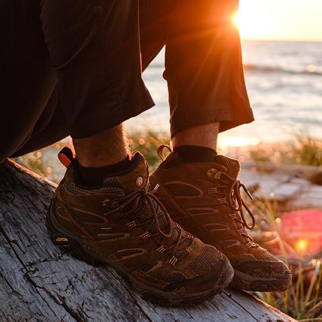 imageMerrell unisexadult Mens and Womens Cushioned Midweight Low Cut Socks  4 ampamp 12 Pairs  Moisture WickingBlue 8 Pairs