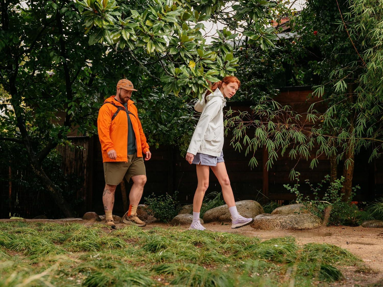 imageMerrell unisexadult Mens and Womens Recycled Everyday Half Cushion Crew Socks  3 Pairs  Breathable HikingBlack Hike on