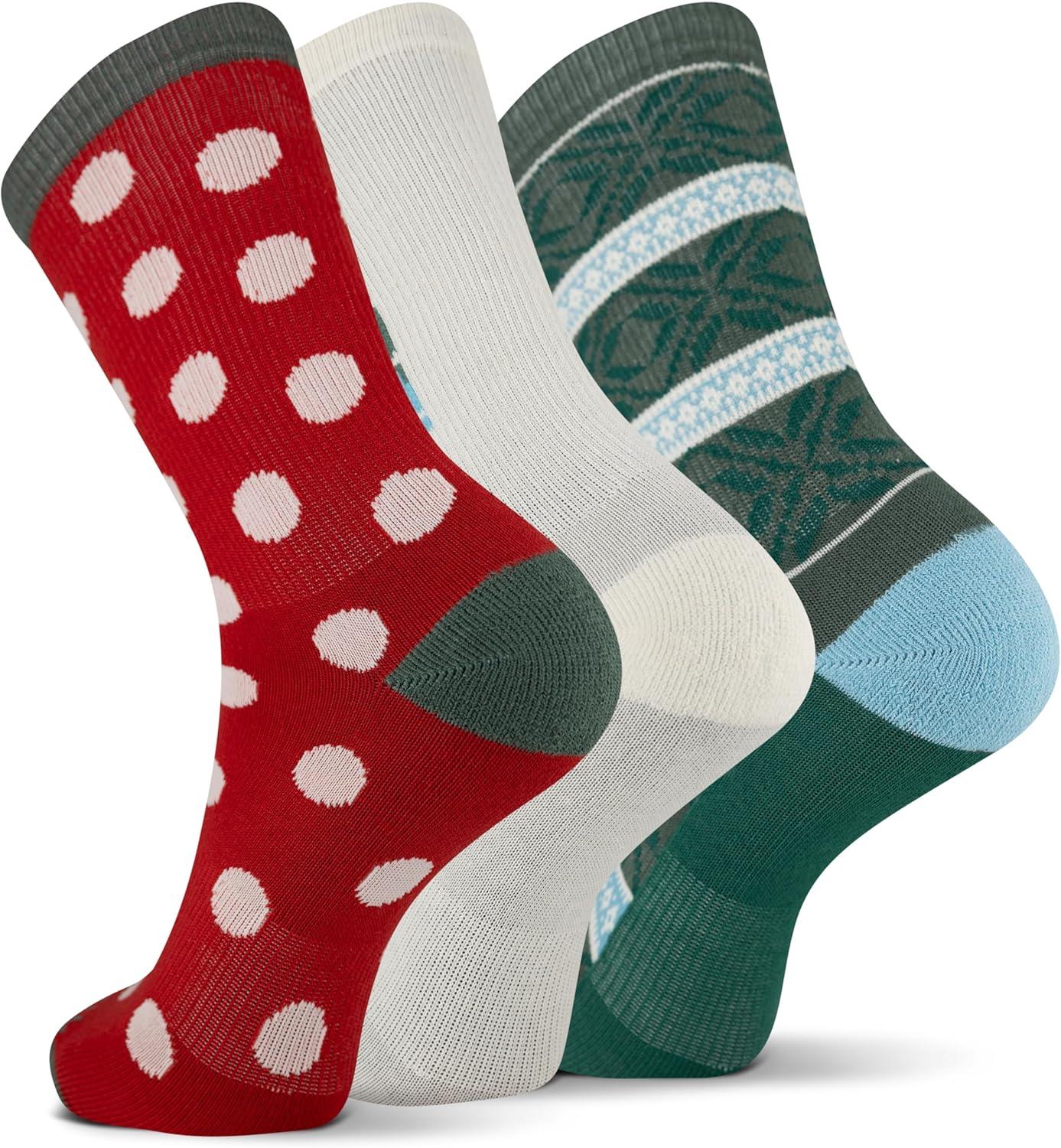 imageMerrell unisexadult Mens and Womens Recycled Everyday Half Cushion Crew Socks  3 Pairs  Breathable HikingCream Assorted