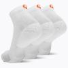 imageMerrell Mens and Womens Cushioned Cotton Ankle Socks3 ampamp 6 PairsBreathable Mesh Comfort ZonesWhite
