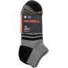 imageMerrell unisexadult Mens and Womens Cushioned Midweight Low Cut Socks  4 ampamp 12 Pairs  Moisture WickingBlack 4 Pairs
