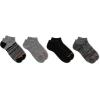 imageMerrell unisexadult Mens and Womens Cushioned Midweight Low Cut Socks  4 ampamp 12 Pairs  Moisture WickingBlack 4 Pairs