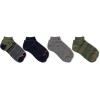 imageMerrell unisexadult Mens and Womens Cushioned Midweight Low Cut Socks  4 ampamp 12 Pairs  Moisture WickingBlue 4 Pairs