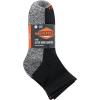 imageMerrell unisexadult Mens and Womens Lightweight Work Ankle Socks  3 Pairs  Repreve With Durable ReinforcementBlack