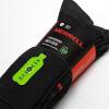 imageMerrell unisexadult Mens and Womens Recycled Everyday Half Cushion Crew Socks  3 Pairs  Breathable HikingBlack