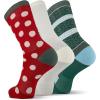 imageMerrell unisexadult Mens and Womens Recycled Everyday Half Cushion Crew Socks  3 Pairs  Breathable HikingCream Assorted