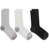 imageMerrell unisexadult Mens and Womens Recycled Everyday Half Cushion Crew Socks  3 Pairs  Breathable HikingGray Assorted