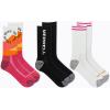 imageMerrell unisexadult Mens and Womens Recycled Everyday Half Cushion Crew Socks  3 Pairs  Breathable HikingPurple Hike on