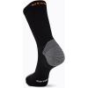 imageMerrell unisexadult Mens and Womens Trail Running Lightweight Socks  Antislip Heel and Breathable MeshCrew  Black