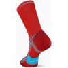 imageMerrell unisexadult Mens and Womens Trail Running Lightweight Socks  Antislip Heel and Breathable MeshMid Crew  Red