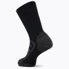 imageMerrell unisexadult Mens and Womens Zoned Cushioned Wool Hiking Crew Socks  Breathable Arch SupportBlack