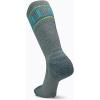imageMerrell unisexadult Mens and Womens Zoned Cushioned Wool Hiking Crew Socks  Breathable Arch SupportGrayBlue