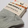 imageMerrell unisexadult Mens and Womens Zoned Cushioned Wool Hiking Socks  1 Pair Pack  Breathable Unisex Arch SupportGray