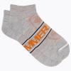 imageMerrell unisexadult Mens and Womens Zoned Cushioned Wool Hiking Socks  1 Pair Pack  Breathable Unisex Arch SupportGray